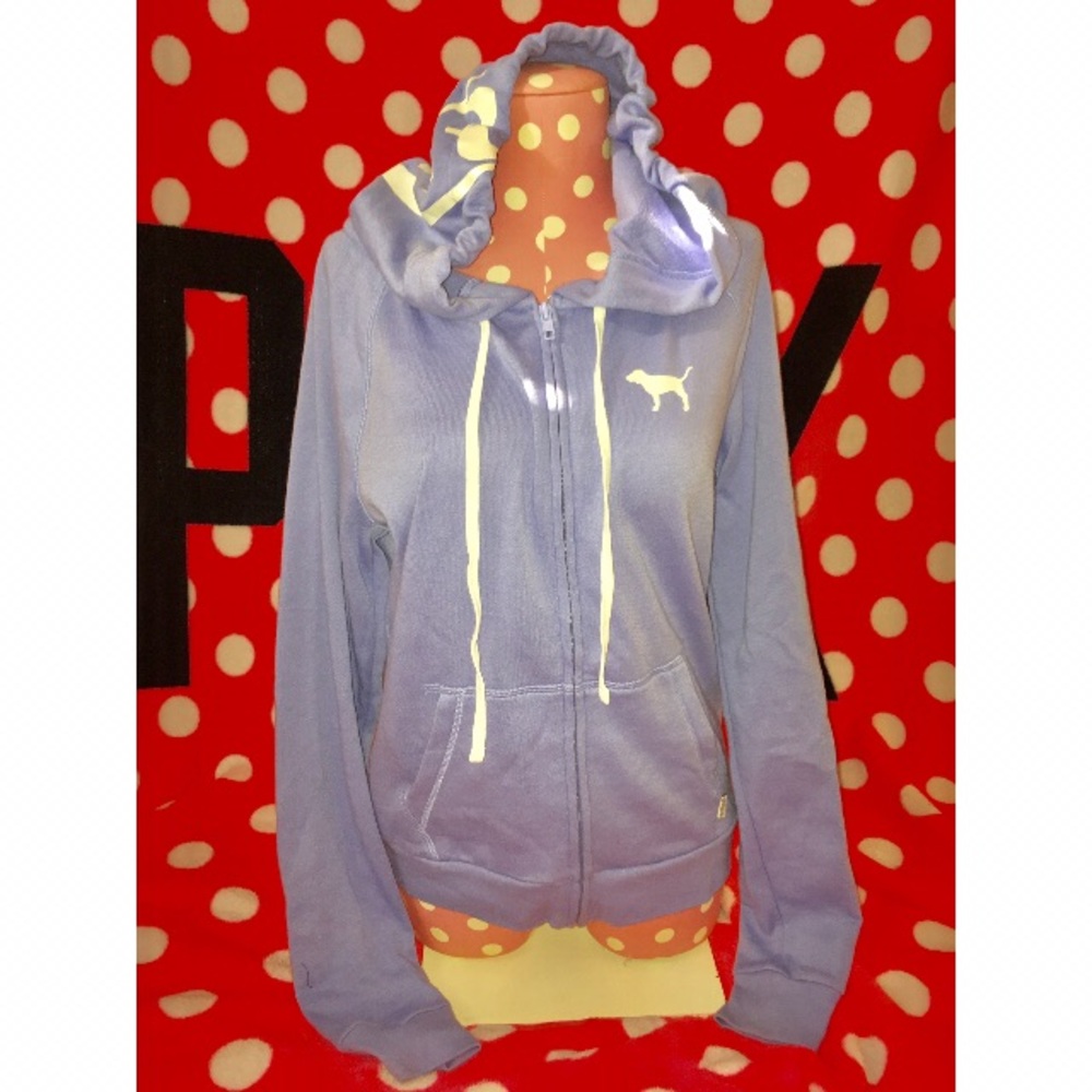 Victoria’s Secret PINK full zip hoodie Small NWT